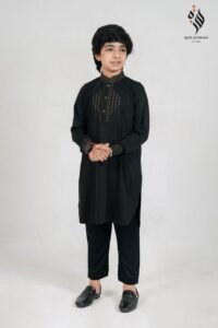 Kids’ Sensational Onyx Black Kabli Set