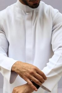 Men’s Arabian Noor-e-White Jubba - Image 2