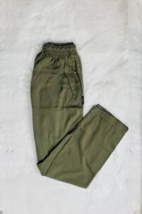 Men’s Gorgeous Royal Olive Essence Panjabi Set - Image 2